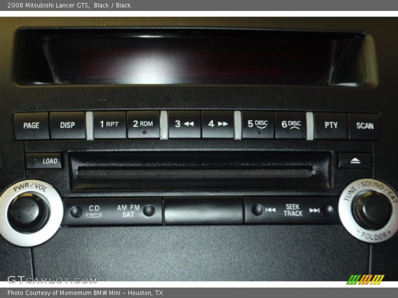 Black / Black 2008 Mitsubishi Lancer GTS