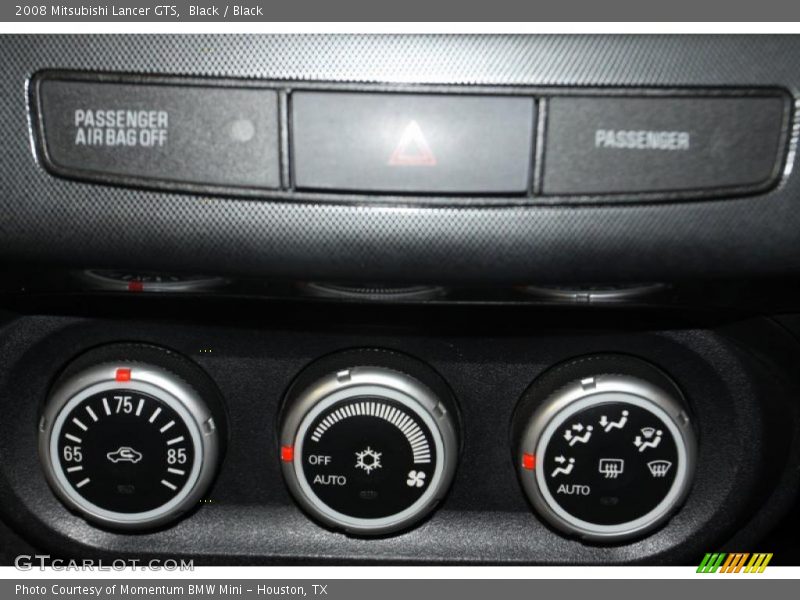 Black / Black 2008 Mitsubishi Lancer GTS