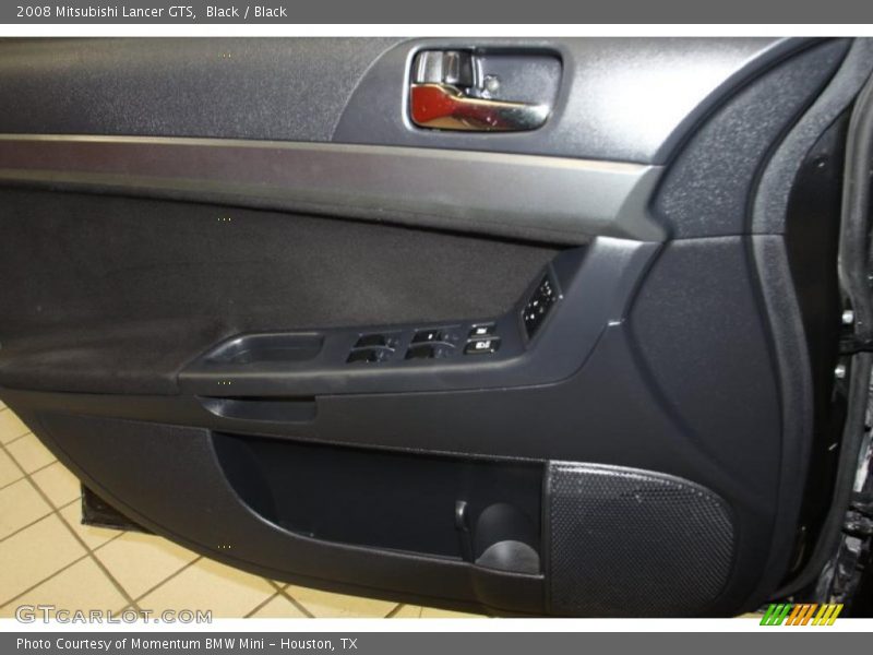 Black / Black 2008 Mitsubishi Lancer GTS
