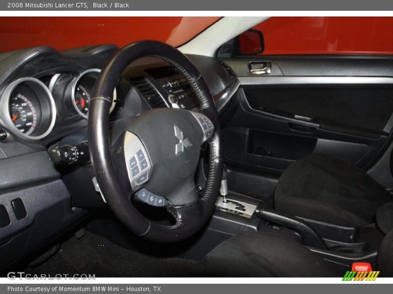 Black / Black 2008 Mitsubishi Lancer GTS