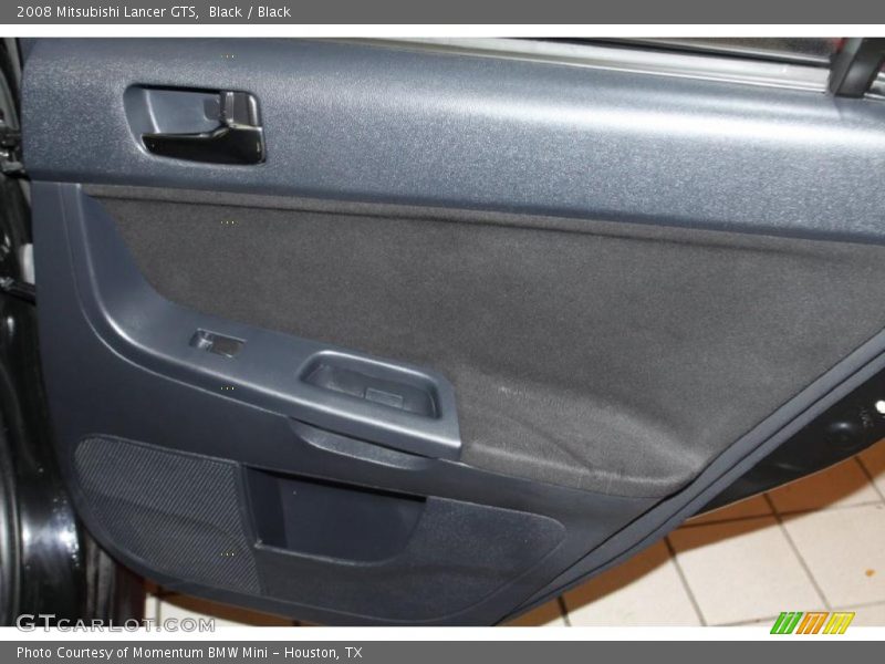 Black / Black 2008 Mitsubishi Lancer GTS