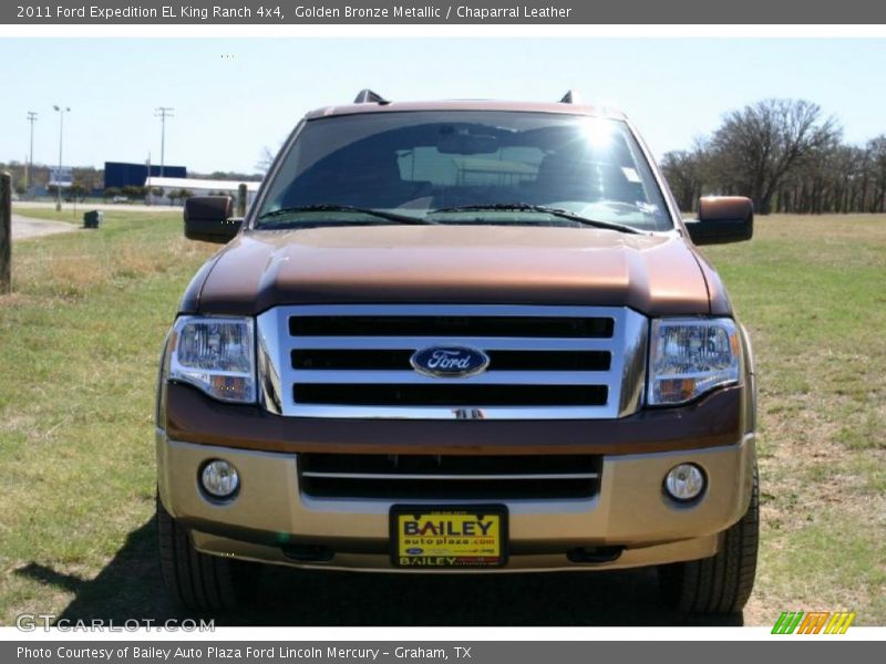 Golden Bronze Metallic / Chaparral Leather 2011 Ford Expedition EL King Ranch 4x4