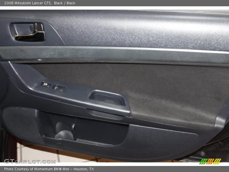 Black / Black 2008 Mitsubishi Lancer GTS