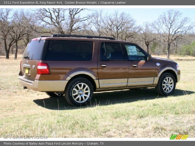 Golden Bronze Metallic / Chaparral Leather 2011 Ford Expedition EL King Ranch 4x4