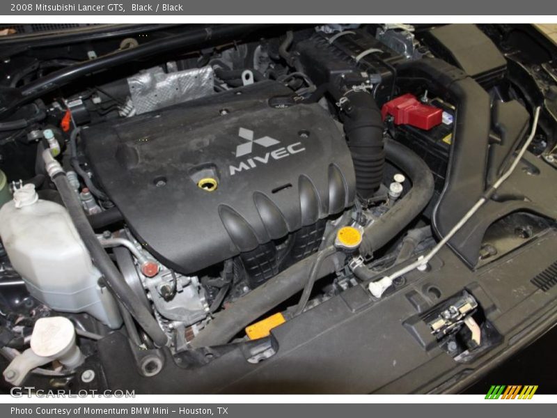 Black / Black 2008 Mitsubishi Lancer GTS
