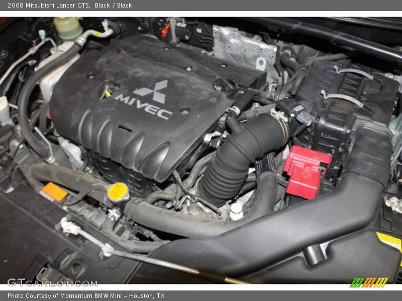 Black / Black 2008 Mitsubishi Lancer GTS