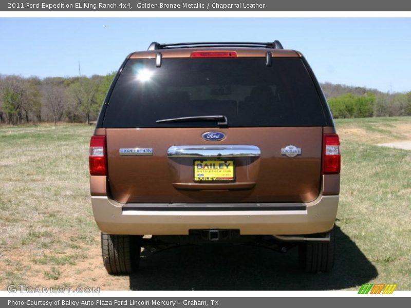Golden Bronze Metallic / Chaparral Leather 2011 Ford Expedition EL King Ranch 4x4