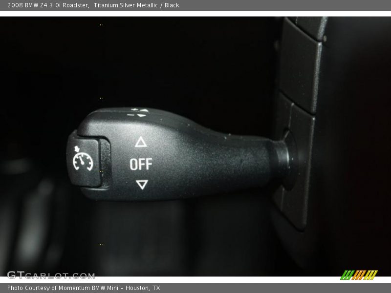 Titanium Silver Metallic / Black 2008 BMW Z4 3.0i Roadster
