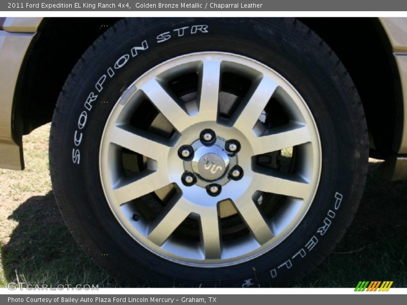 Golden Bronze Metallic / Chaparral Leather 2011 Ford Expedition EL King Ranch 4x4