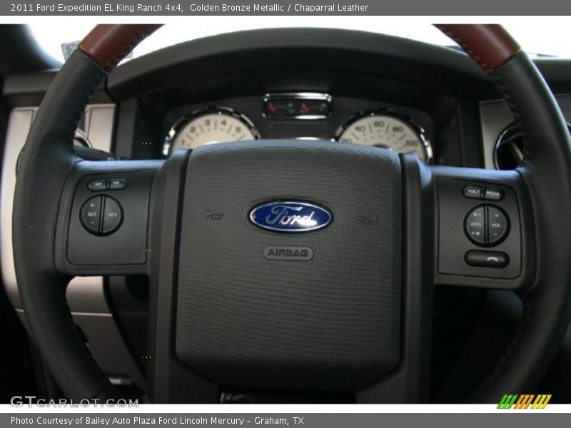 Golden Bronze Metallic / Chaparral Leather 2011 Ford Expedition EL King Ranch 4x4