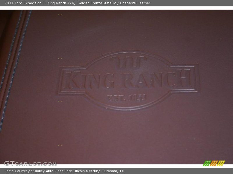 Golden Bronze Metallic / Chaparral Leather 2011 Ford Expedition EL King Ranch 4x4