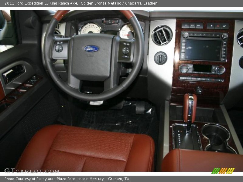 Golden Bronze Metallic / Chaparral Leather 2011 Ford Expedition EL King Ranch 4x4