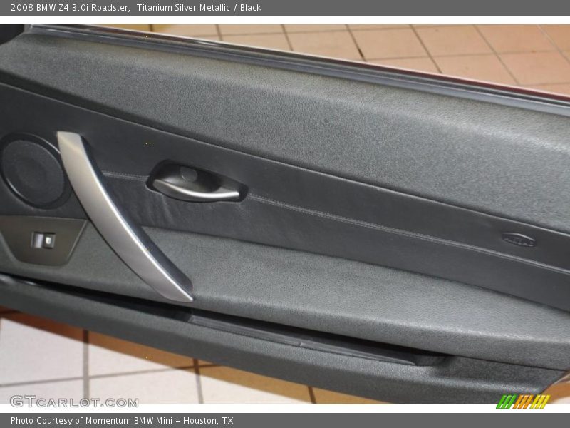 Titanium Silver Metallic / Black 2008 BMW Z4 3.0i Roadster