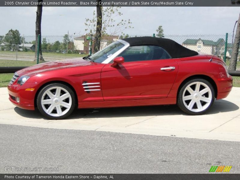  2005 Crossfire Limited Roadster Blaze Red Crystal Pearlcoat