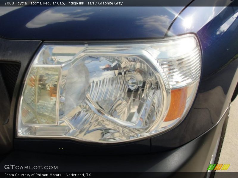 Indigo Ink Pearl / Graphite Gray 2008 Toyota Tacoma Regular Cab