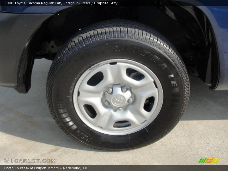 Indigo Ink Pearl / Graphite Gray 2008 Toyota Tacoma Regular Cab