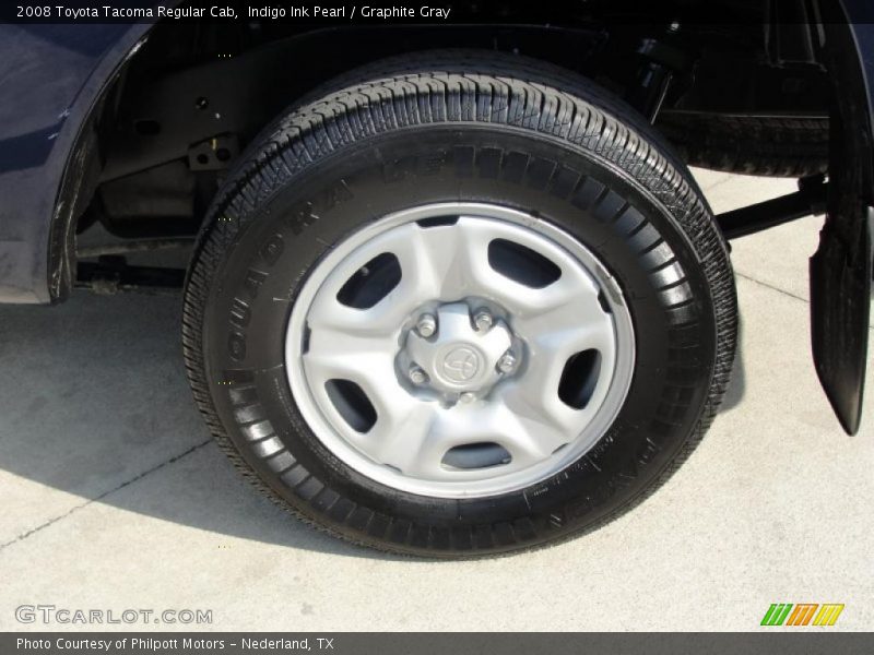 Indigo Ink Pearl / Graphite Gray 2008 Toyota Tacoma Regular Cab