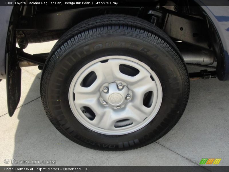 Indigo Ink Pearl / Graphite Gray 2008 Toyota Tacoma Regular Cab