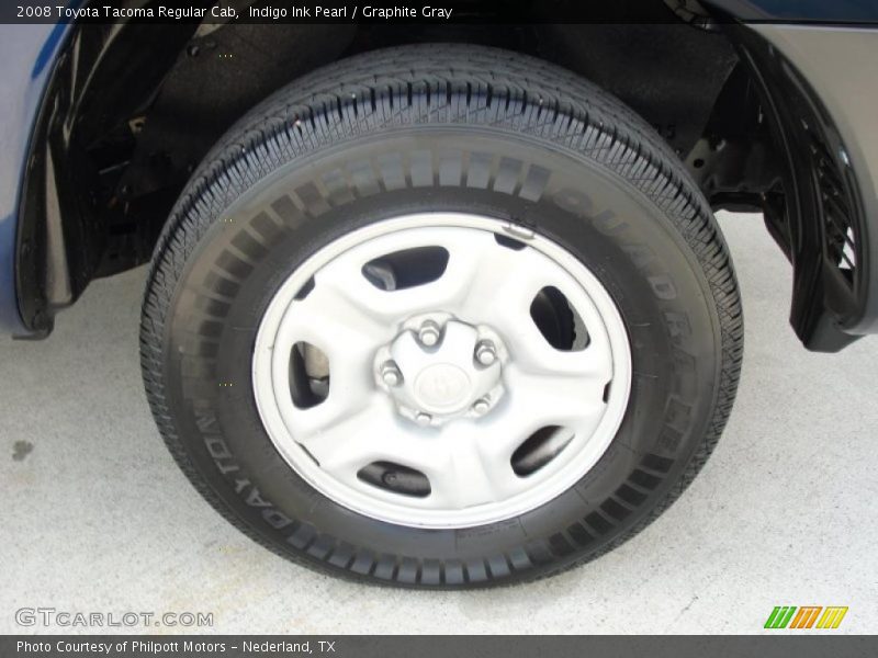 Indigo Ink Pearl / Graphite Gray 2008 Toyota Tacoma Regular Cab