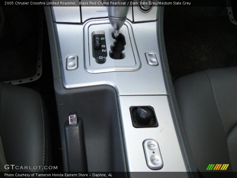 Controls of 2005 Crossfire Limited Roadster