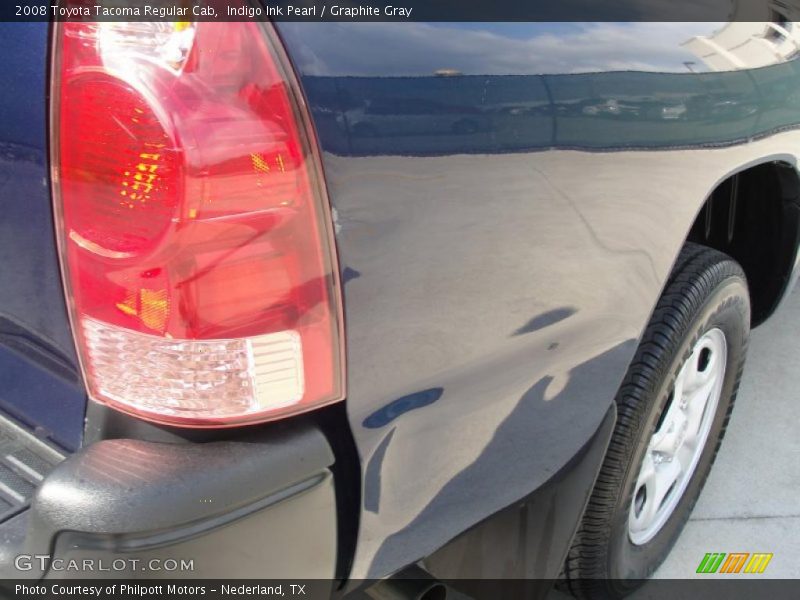 Indigo Ink Pearl / Graphite Gray 2008 Toyota Tacoma Regular Cab