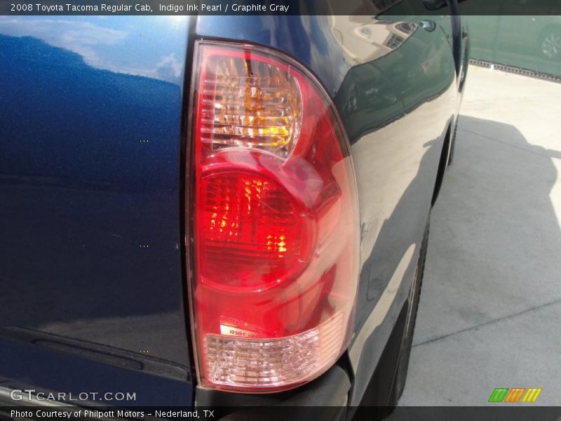 Indigo Ink Pearl / Graphite Gray 2008 Toyota Tacoma Regular Cab