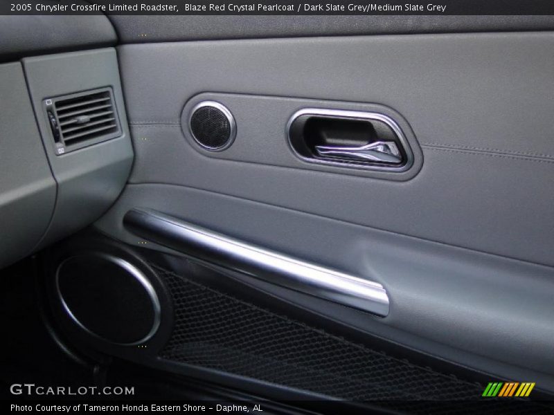 Blaze Red Crystal Pearlcoat / Dark Slate Grey/Medium Slate Grey 2005 Chrysler Crossfire Limited Roadster