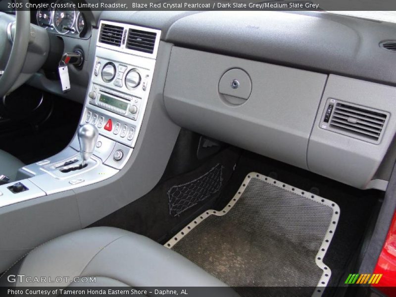 Blaze Red Crystal Pearlcoat / Dark Slate Grey/Medium Slate Grey 2005 Chrysler Crossfire Limited Roadster