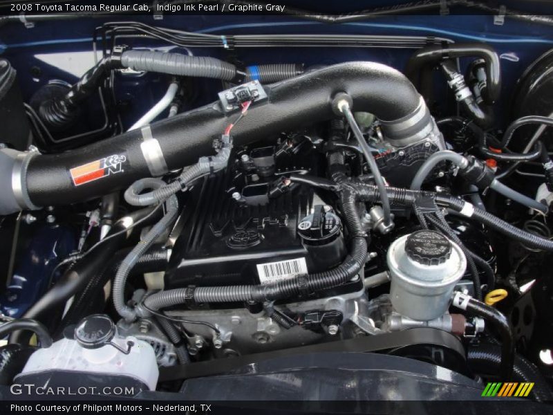 Indigo Ink Pearl / Graphite Gray 2008 Toyota Tacoma Regular Cab