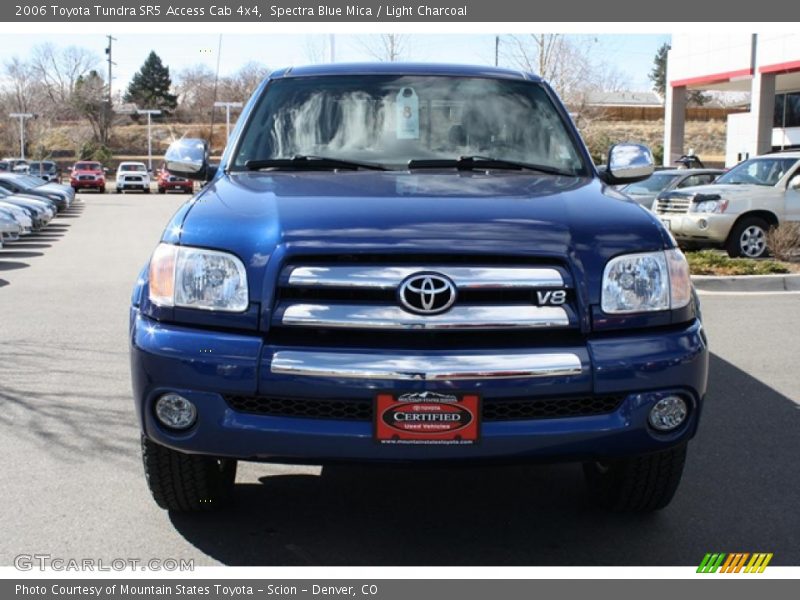 Spectra Blue Mica / Light Charcoal 2006 Toyota Tundra SR5 Access Cab 4x4