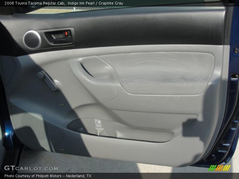 Indigo Ink Pearl / Graphite Gray 2008 Toyota Tacoma Regular Cab