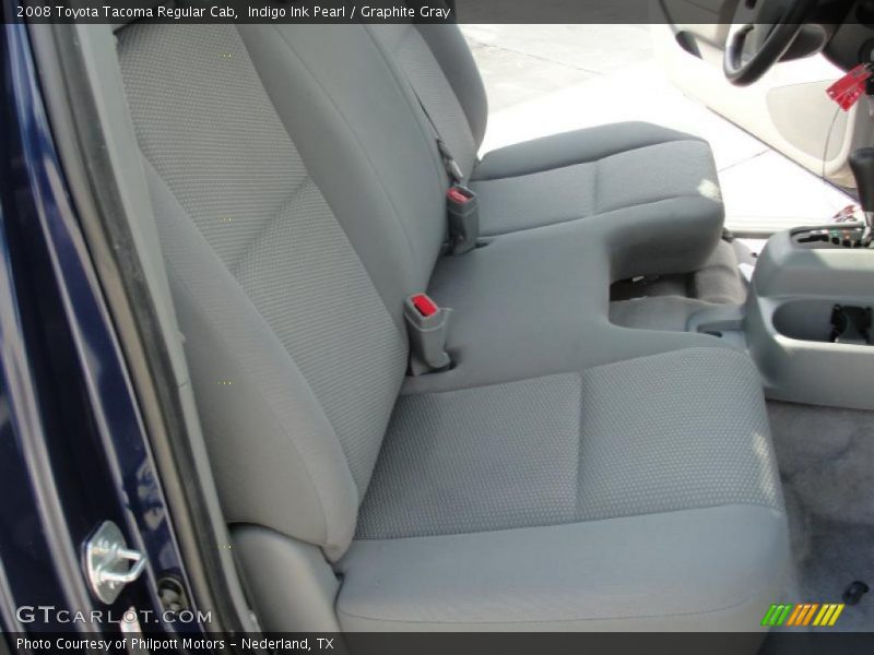Indigo Ink Pearl / Graphite Gray 2008 Toyota Tacoma Regular Cab