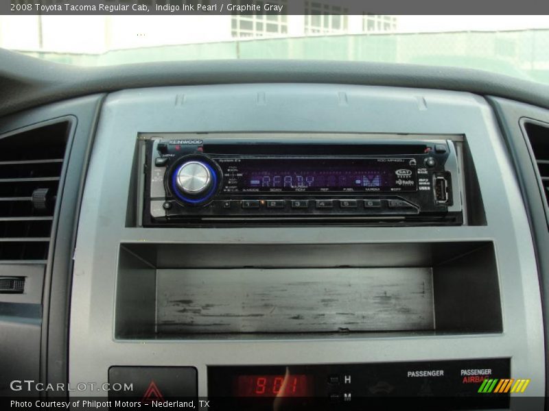 Indigo Ink Pearl / Graphite Gray 2008 Toyota Tacoma Regular Cab