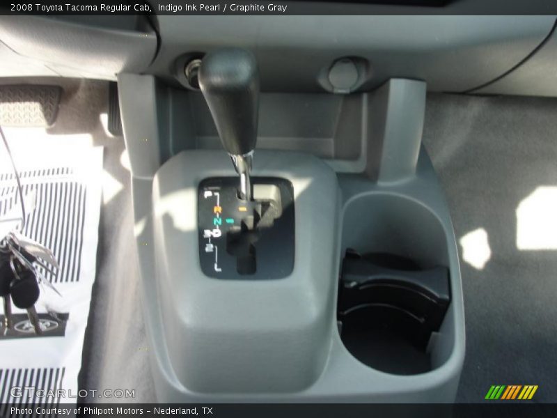 Indigo Ink Pearl / Graphite Gray 2008 Toyota Tacoma Regular Cab