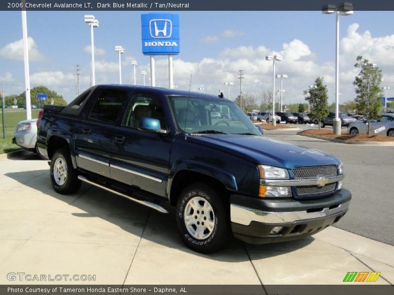 Dark Blue Metallic / Tan/Neutral 2006 Chevrolet Avalanche LT