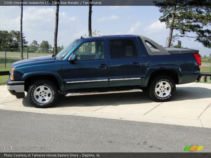 Dark Blue Metallic / Tan/Neutral 2006 Chevrolet Avalanche LT