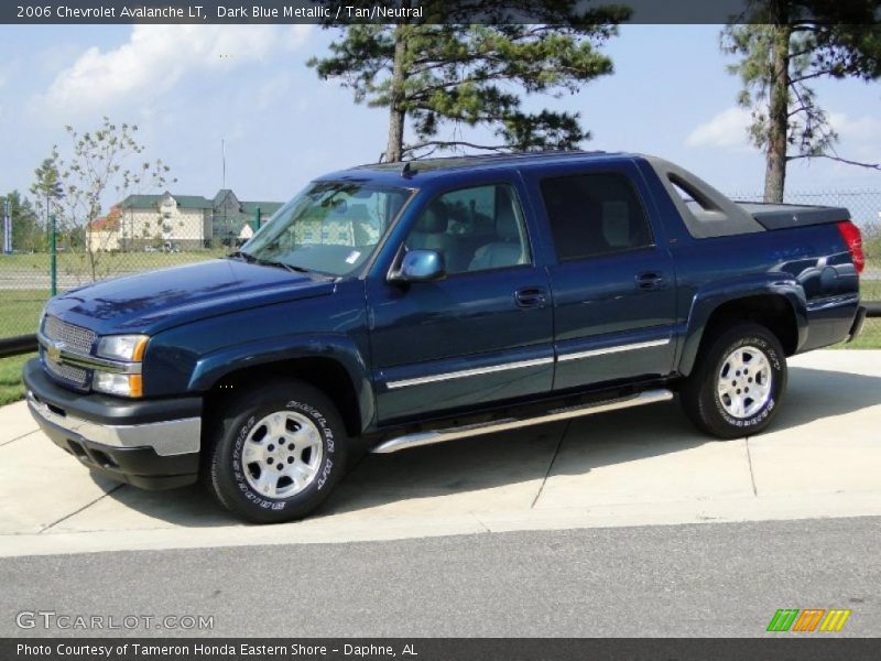 Dark Blue Metallic / Tan/Neutral 2006 Chevrolet Avalanche LT