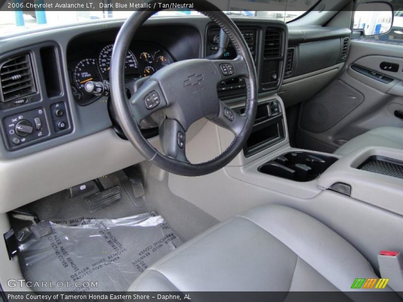 Dark Blue Metallic / Tan/Neutral 2006 Chevrolet Avalanche LT