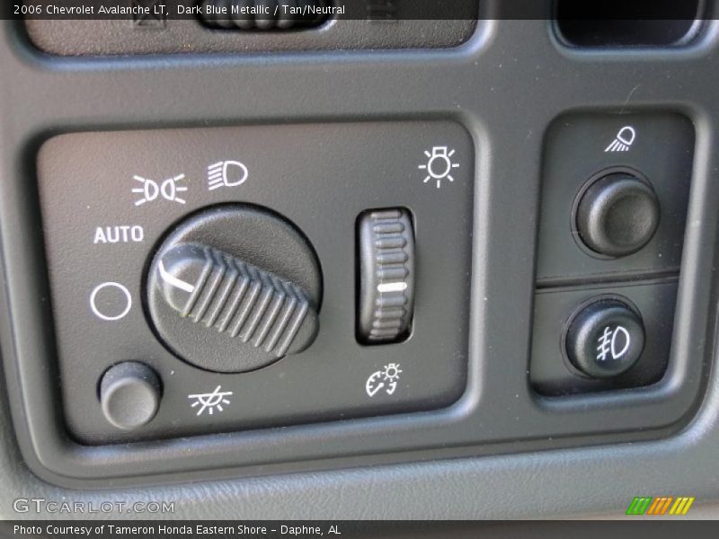 Controls of 2006 Avalanche LT