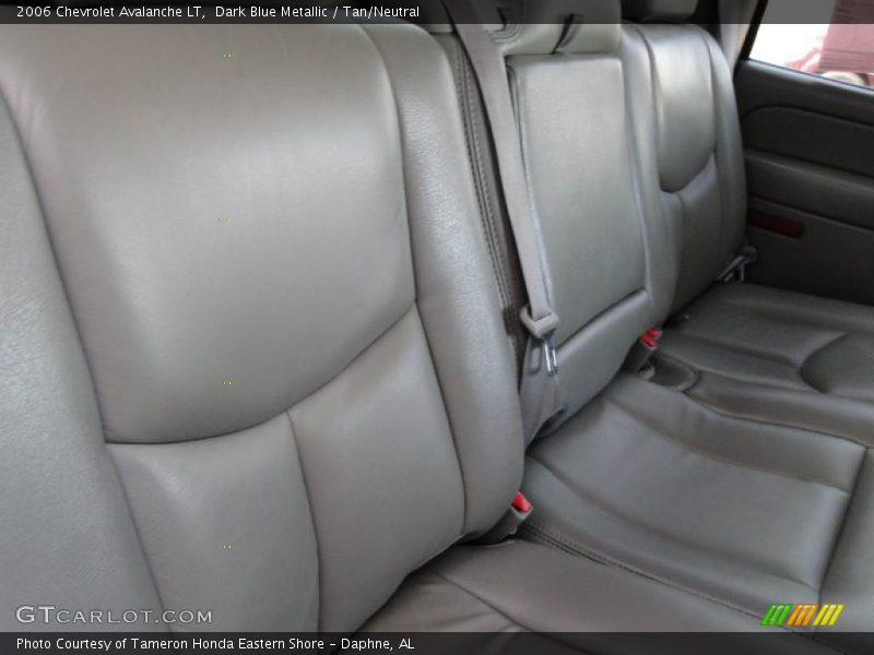 Dark Blue Metallic / Tan/Neutral 2006 Chevrolet Avalanche LT