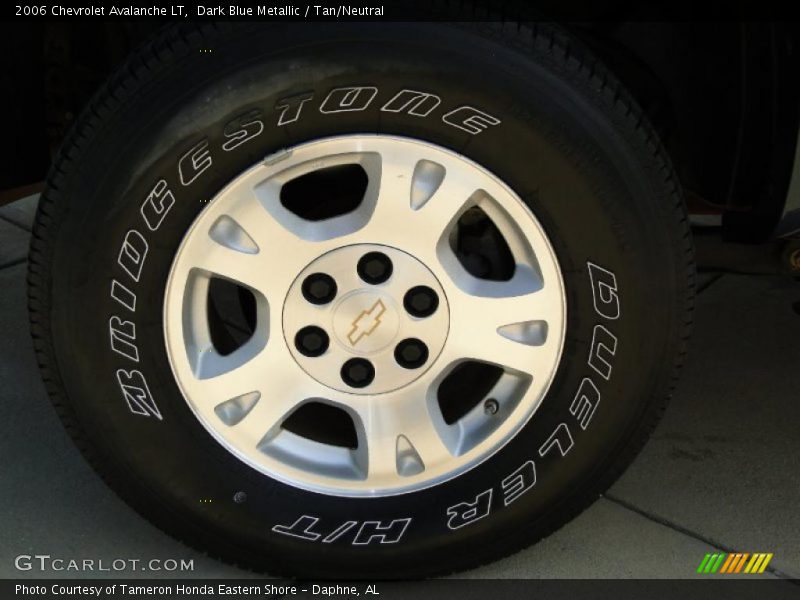 Dark Blue Metallic / Tan/Neutral 2006 Chevrolet Avalanche LT