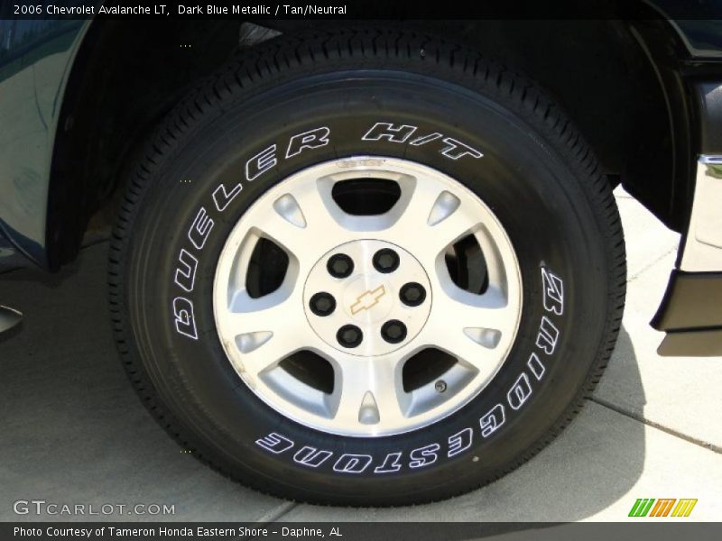 Dark Blue Metallic / Tan/Neutral 2006 Chevrolet Avalanche LT