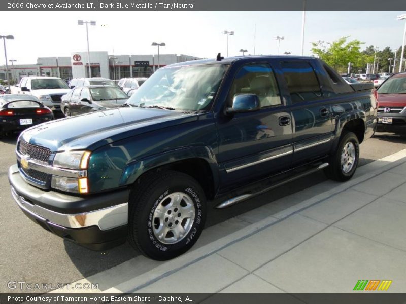 Dark Blue Metallic / Tan/Neutral 2006 Chevrolet Avalanche LT