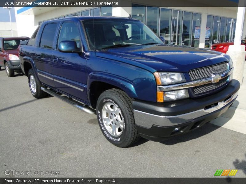 Dark Blue Metallic / Tan/Neutral 2006 Chevrolet Avalanche LT