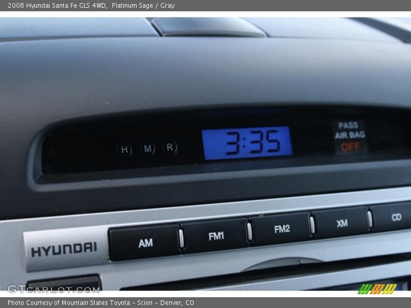 Controls of 2008 Santa Fe GLS 4WD