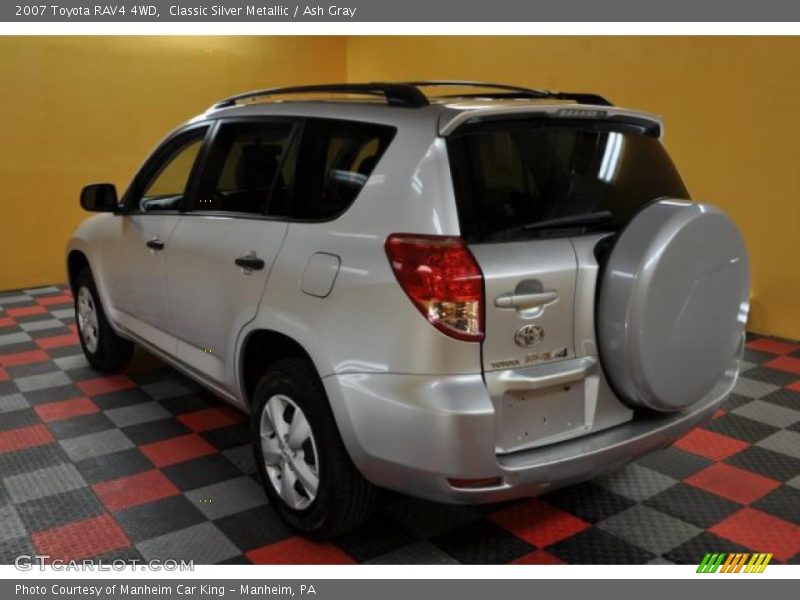 Classic Silver Metallic / Ash Gray 2007 Toyota RAV4 4WD