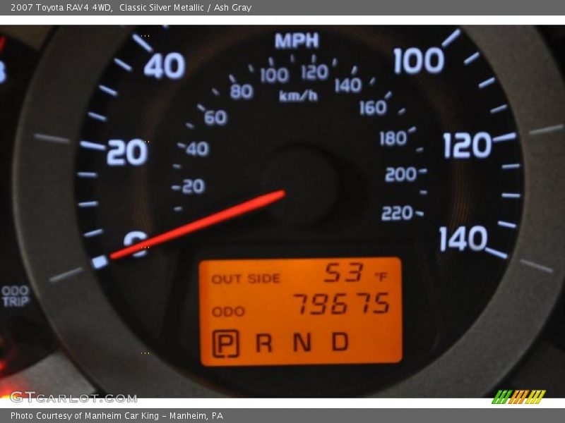 Classic Silver Metallic / Ash Gray 2007 Toyota RAV4 4WD