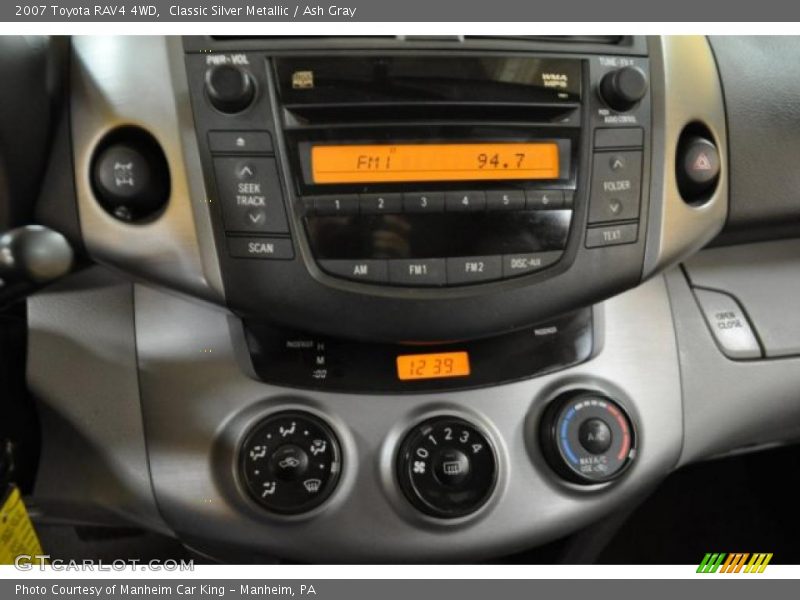 Classic Silver Metallic / Ash Gray 2007 Toyota RAV4 4WD