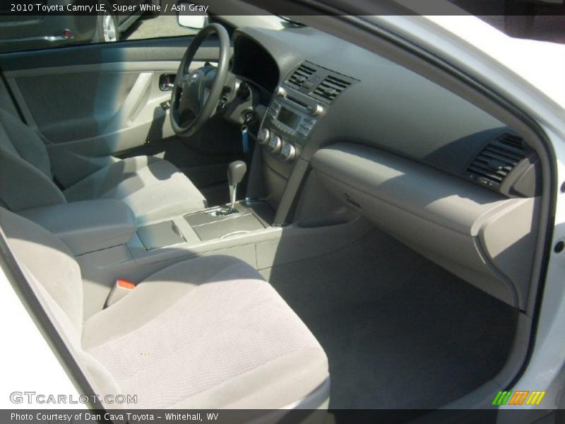Super White / Ash Gray 2010 Toyota Camry LE