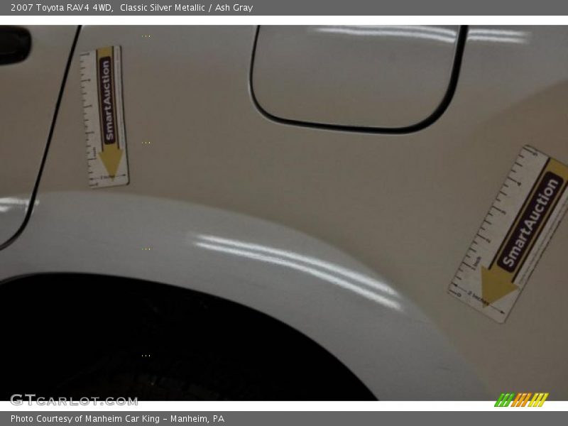 Classic Silver Metallic / Ash Gray 2007 Toyota RAV4 4WD